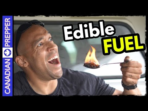 This Fuel is EDIBLE and Tasty! Survival Food