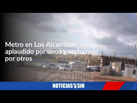 Algunas personas rechazan Metro en Los Alcarrizos