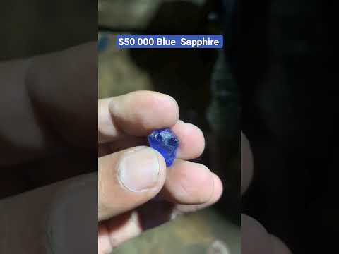 $50 000 Blue Sapphire 💎💎🔥🔥❤️❤️🤗🤗 #srilankangemstones #expensive