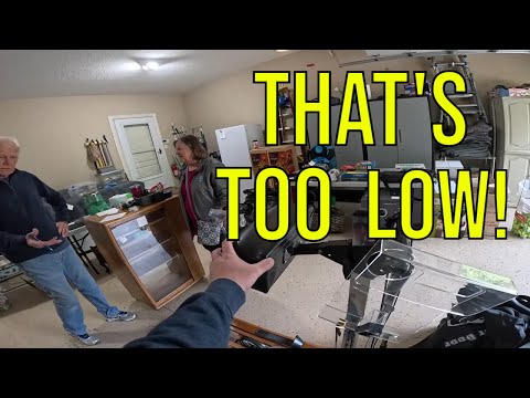 HUSBAND AND WIFE COULDN'T AGREE ON PRICE-GARAGE SALE NEGOTIATION!
