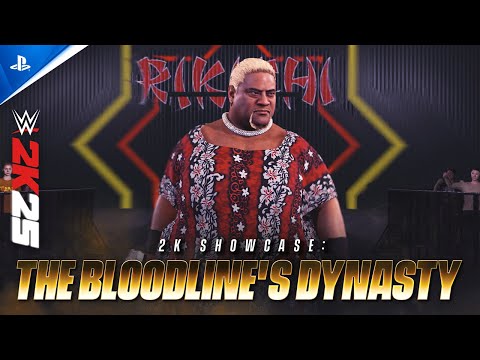 WWE 2K25 - The Bloodline’s Dynasty - Official WWE 2K25 Showcase Trailer | PS5 & PS4 Games