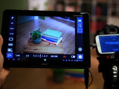 CNET How To - Control a dSLR camera with your Android device - UCOmcA3f_RrH6b9NmcNa4tdg