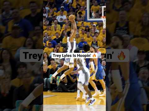 Trey Lyles is straight up hoopin’ in Game 6 video clip