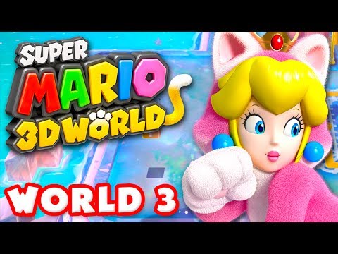 Super Mario 3D World - World 3 100% (Nintendo Wii U Gameplay Walkthrough) - UCzNhowpzT4AwyIW7Unk_B5Q