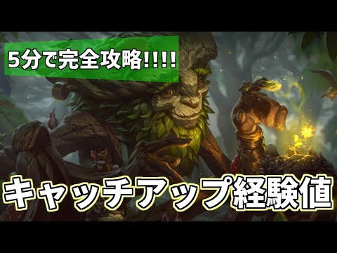 【lol】Patch11.10の最大の変更点キャッチアップ経験値を完全解説!!EXPは操れる！？！？