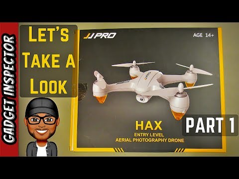 JJRC JJPRO X3 HAX GPS 1080p Brushless Drone - PART 1 Unboxing and Overview - UCMFvn0Rcm5H7B2SGnt5biQw