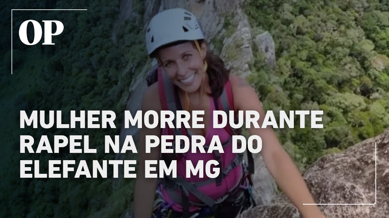 Mulher morre após cair de quase 100 metros de altura durante rapel em Minas Gerais
