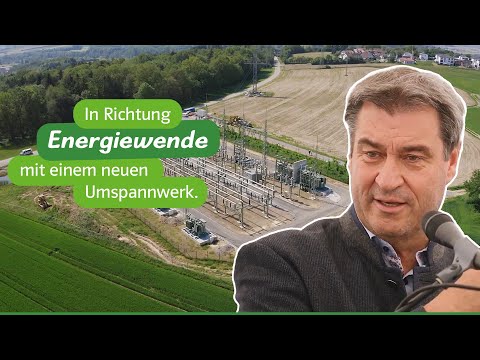 Neue Herzkammer der Energiewende in Niederbayern - Das neue Umspannwerk Bogen geht in Betrieb