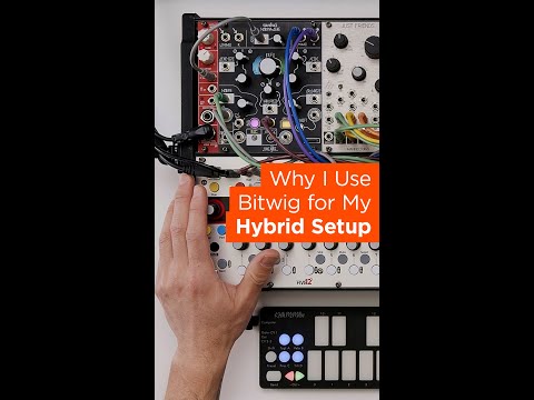 Why I use Bitwig Studio for my hybrid setup