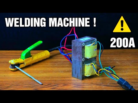 Ingenious Way To Make WELDING MACHINE with UPS Transformer - Welder at Home