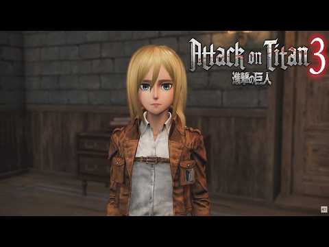 Attack on Titan 3 - Christa Interaction