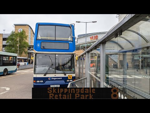 Route 8: Scunthorpe Bus Station to Skippingdale Retail Park