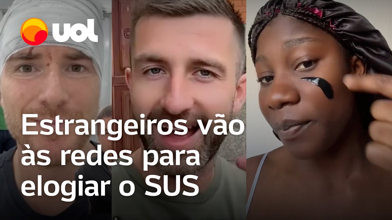 Estrangeiros vão às redes para elogiar o SUS Chocado com quão bom é