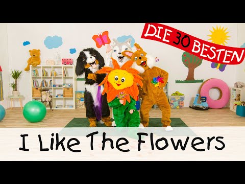🇬🇧 I Like The Flowers [Ich lieb den Frühling] - Sing, dance and move || Songs for kids 💐