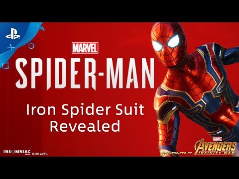 Marvel's Spider-Man - Iron Spider Suit Revealed | PS4