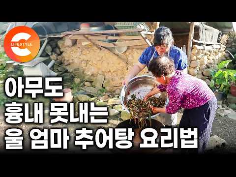 "미꾸리는 이렇게 먹어야 돼요" 똑같은 재료로 끓여도 절대 그 맛이 안 난다. 아무도 흉내 못 내는 엄마표 추어탕의 비밀｜가을 밥상｜#한국기행