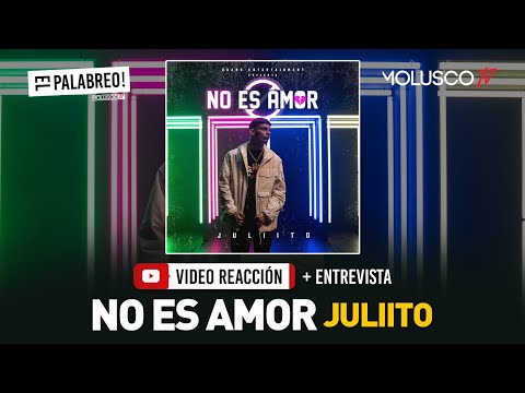 Julito sale pa la Calle con “No Es Amor “Entrevista + Vídeo Reacción” #ElPalabreo