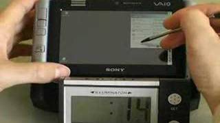 Sony Vaio VGN-UX50 Application Speed Test