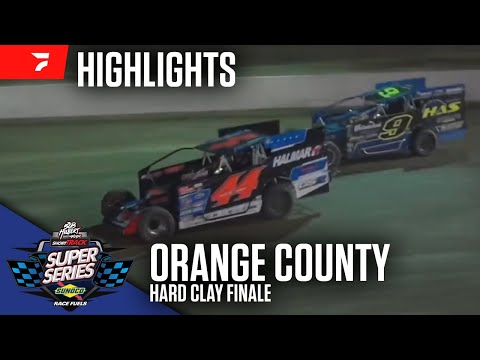 Short Track Super Series Hard Clay Finale at Orange County Fair Speedway | Highlights 10/24/24 - dirt track racing video image