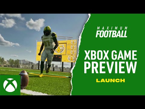 Maximum Football - Game Preview Launch Trailer