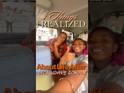 3 Harsh Realizations After High School 🤧 #relatable