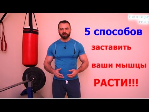 5 способов заставить мышцы расти! Физические методы стимуляции - UCW_I5a7gOr62gDLapMCAbpw