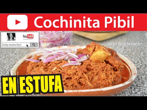 COCHINITA PIBIL EN ESTUFA | Vicky Receta Facil - UCewhO42h_TIKZdntpI-v39g