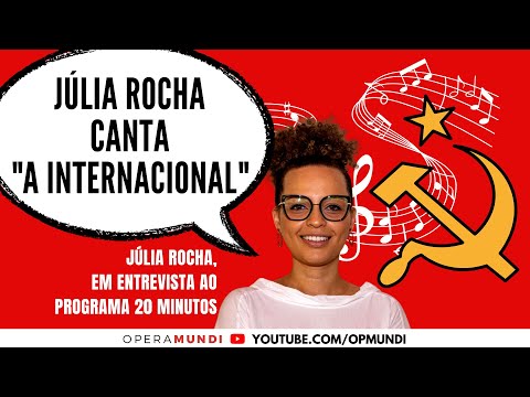 Júlia Rocha canta 