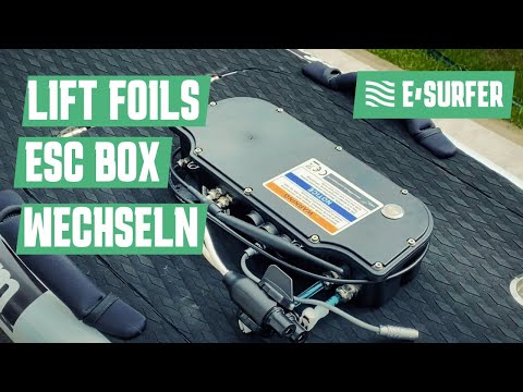 Die Lift Foils ESC Box wechseln