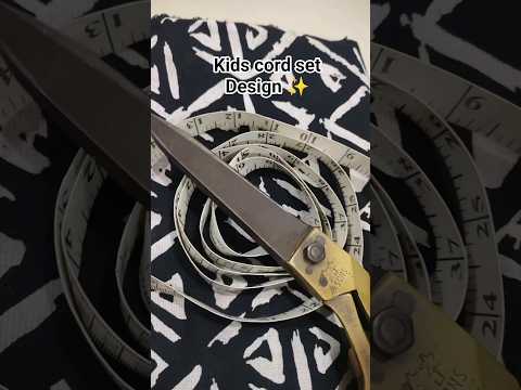 Stylish & Comfy! Black Cord Set Lookbook for Kids 😍🖤" #diy#rjcreativesewing#comfortable#stylish#kids