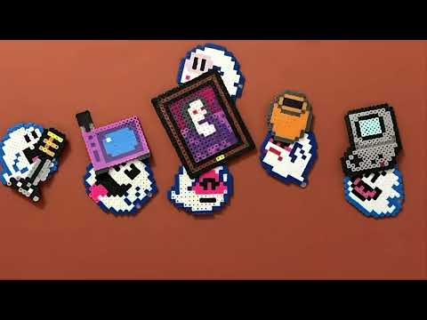ポルターガスト【stopmotionanime】＃アイロンビーズ ＃stopmotion
