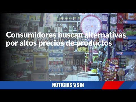 Consumidores buscan alternativas por altos precios de productos