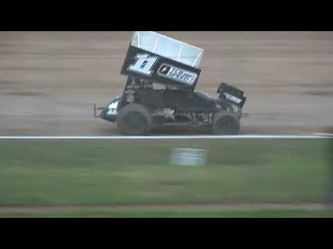 UMSS Winged Sprint LCQ - Cedar Lake Speedway 06/10/2023 - dirt track racing video image