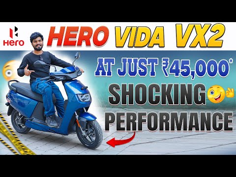 HERO VIDA VX2 Plus Review | Starts From Just 45,000*/- | Electric Vehicles India