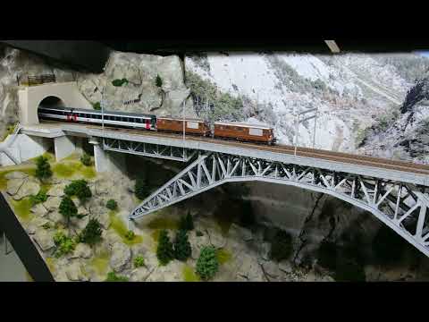 De Zwitserse spoorwegen in de Spoor 1 schaal | The Swiss railways in Gauge 1 scale
