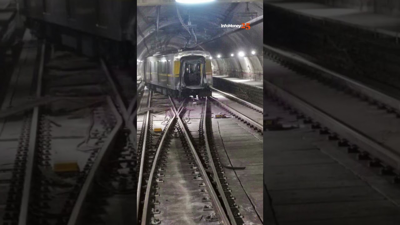 Trem da Linha Amarela descarrila em São Paulo