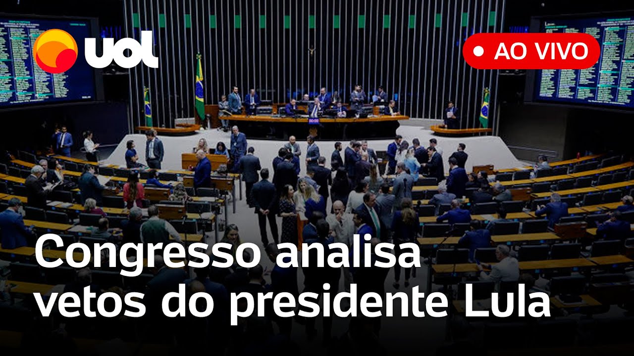 Congresso analisa vetos do presidente Lula, incluindo projeto que flexibiliza licenças ambientais