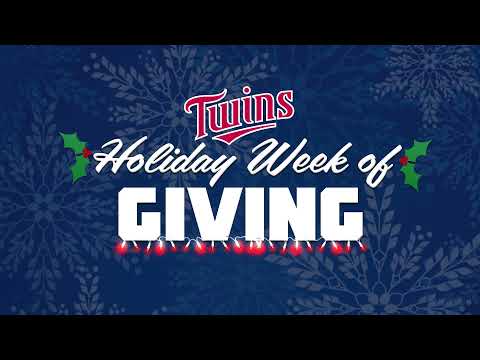 Twins Holiday Week of Giving video clip