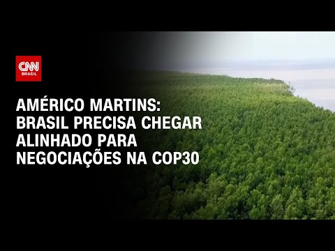 Américo Martins: Brasil precisa chegar alinhado para negociações na COP30 | LIVE CNN