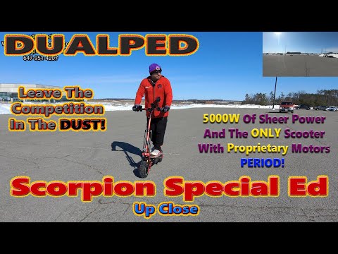 Scorpion Special Ed Up Close With Skydio 2 Best Drone On Planet Earth..