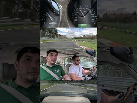 Pushing V8 Supercharged Jaguar XJR! // Nürburgring