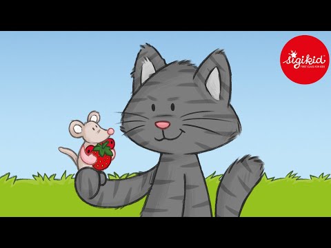 Wie die kleine kluge Maus den großen Kater überlistete - eine Hörgeschichte für Kinder ab 2 Jahren