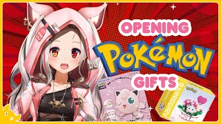 [FREETALK+HANDCAM] Opening and Putting Together Pokemon Gifts