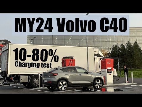 MY24 Volvo C40 Charging Test (10-80%)