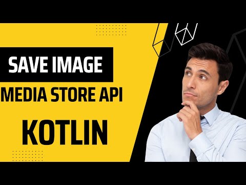 Save image using MediaStore API Scoped Storage Android 11 Kotlin Android Studio