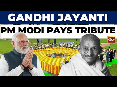 PM Modi Pays Tribute to Mahatma Gandhi at Rajghat | PM Modi LIVE | Gandhi Jayanti LIVE | Modi LIVE