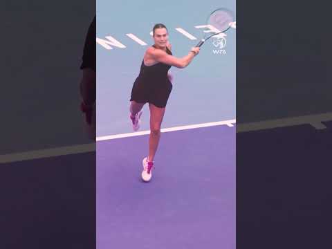 Aryna Sabalenka: The World No.1 and defending Australian Open champ is BACK 🐯 #WTA #Tennis #Shorts