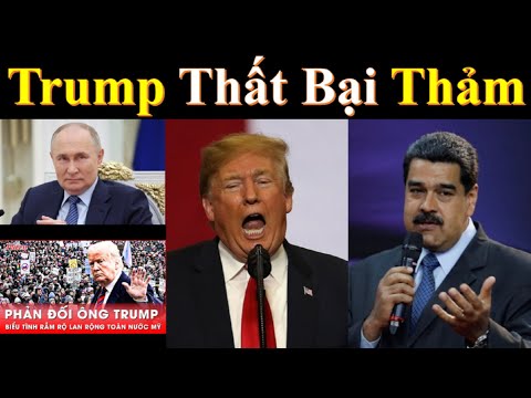 Caribe dậy sóng, Maduro tuyên bố sẵn sàng chiến đấu, Biểu tình rộng khắp nước Mỹ phản đối Trump