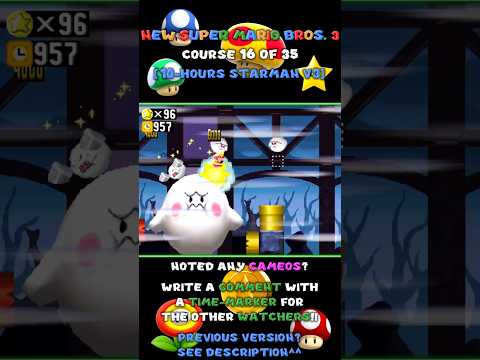 Mario Starman Run Challenge 16 of 35 (it is not Mario Maker!!)