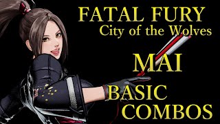 餓狼伝説 CotW 不知火 舞 基本 コンボ【 FATAL FURY CotW MAI SHIRANUI BASIC COMBOS 】